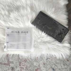 Mina Baie wipes case and baby changing mat bundle. Both brand new, sealed.